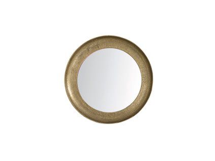 Zrkadlo Ø58 cm NAZARA starožitný bronz