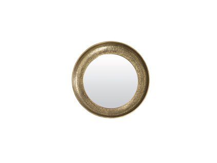 Zrkadlo Ø89 cm NAZARA antický bronz