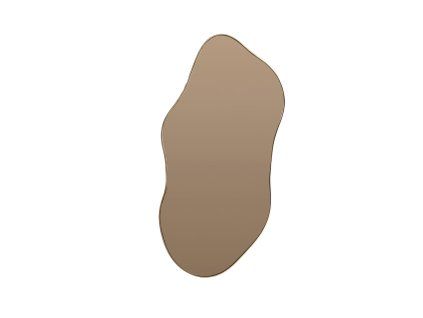 Zrkadlo 59x1,5x120,5 cm AZULA hnedé sklo+bronz