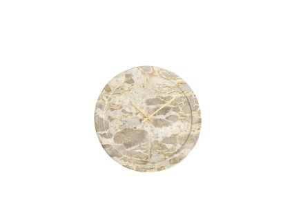Hodiny Ø41 cm SISTELO taupe mramor