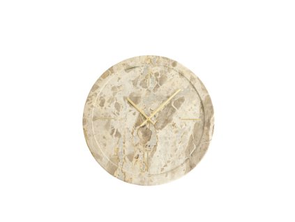 Hodiny Ø48 cm SISTELO taupe mramor