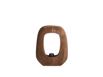 Stolová lampa 24x8x30 cm KELAFO drevo čokoládovo hnedá