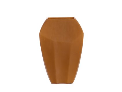 Váza 30x16x44,5 cm VIONNA sklo karamelové
