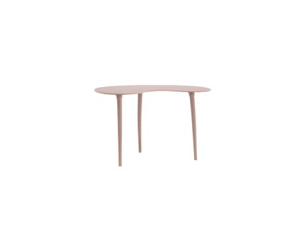 Príručný stolík 67x49x41 cm LINOS matný staroružový