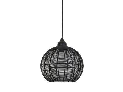 Závesná lampa Ø32x32,5 cm MILLA matná čierna