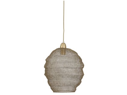 Závesná lampa Ø38x42 cm NINA drôt antický bronz