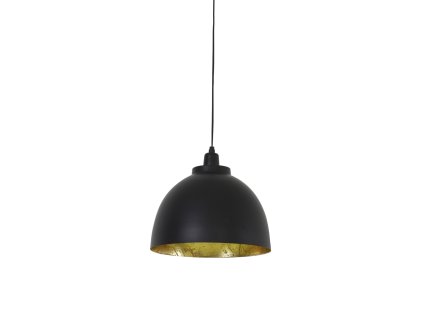Závesná lampa Ø30x26 cm KYLIE čierno-zlatá