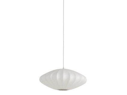 Závesná lampa Ø50x22 cm FAY biela