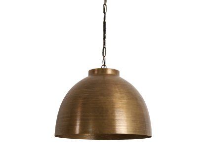 Závesná lampa Ø60x42 cm KYLIE surový starý bronz