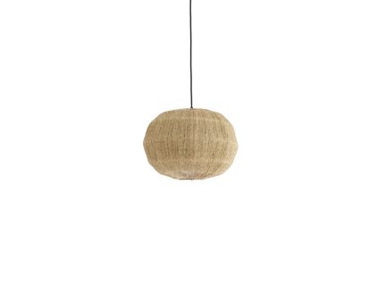 Závesná lampa Ø40x40 cm JUNNA juta prírodná