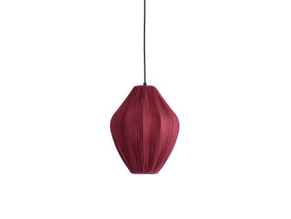 Závesná lampa Ø31x38 cm VERITA bordová
