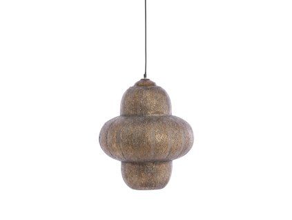 Závesná lampa Ø42x50,5 cm RYOTA hnedozlatá