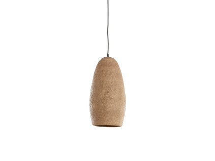 Závesná lampa Ø24x48 cm DIVALA antická tmavá terra