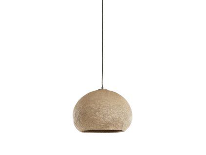 Závesná lampa Ø41x28 cm CELMIROS sivá