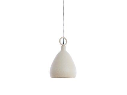 Závesná lampa Ø24x37 cm RISARI piesková+svetlohnedá bodkovaná