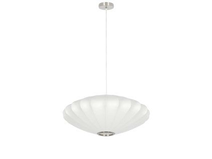 Závesná lampa Ø60x26 cm FAY biela