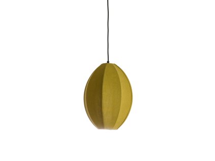 Závesná lampa Ø28,5x38 cm MILATOS juta olivovozelená