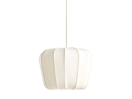 Závesná lampa Ø60x45 cm ZUBEDO krémová