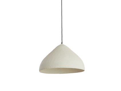 Závesná lampa Ø40x25 cm ELIMO matná krémová