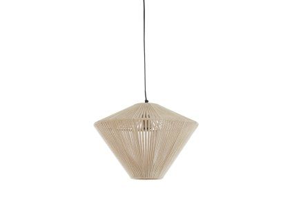 Závesná lampa Ø42x32 cm FELIDA krémová