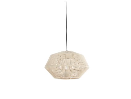 Závesná lampa Ø40x24 cm DEYA krémová