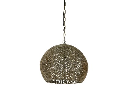 Závesná lampa Ø45x42 cm SINULA zlatá