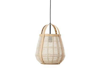 Závesná lampa Ø32x44 cm JACINTO prírodná