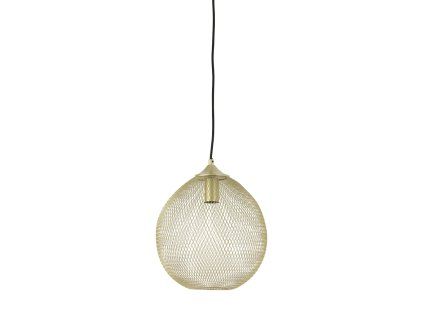 Závesná lampa Ø30x35 cm MAROKO zlatá