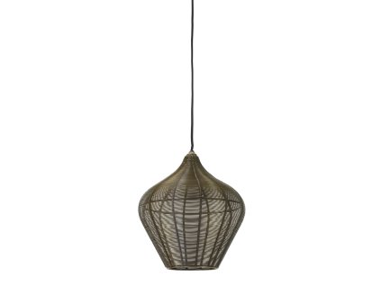 Závesná lampa Ø27x29,5 cm ALVARO antický bronz