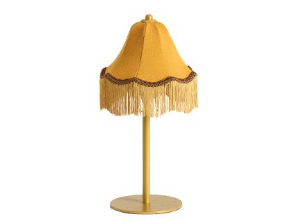 Stolová lampa Ø19x40 cm ELYA okrovo žltá