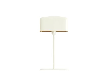Stolová lampa 25x13x48 cm ELENIE lesklá krémová