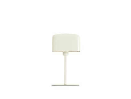 Stolová lampa 20x10x36 cm ELENIE lesklá krémová