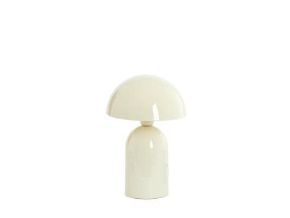 Stolová lampa Ø23x35 cm TOLIMA lesklá krémová