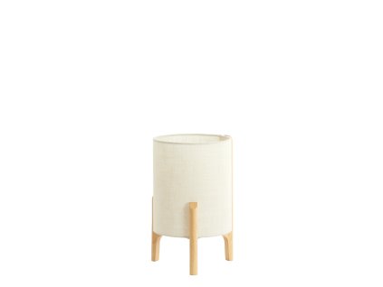 Stolová lampa Ø22x33 cm LITTO prírodná+ľanová biela
