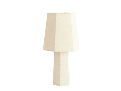 Stolná lampa Ø25x49 cm MUSABO ľan natural