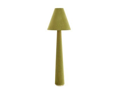 Stojacia lampa Ø50x168 cm DEVIA zamatovo zelená