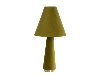 Stolová lampa Ø30x61 cm DEVIA zamatovo zelená