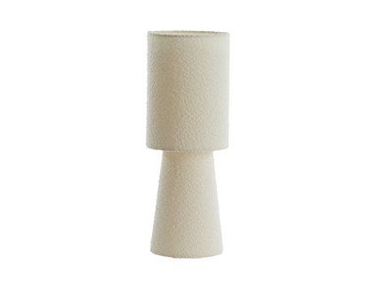 Stolná lampa Ø20x58 cm MIKKEL bouclé krémová