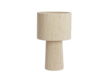 Stolová lampa Ø31,5x51 cm PITINO juta krémová