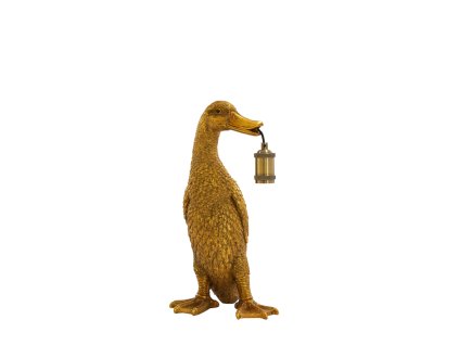 Stolová lampa 23,5x23x48,5 cm DUCK antická bronzová