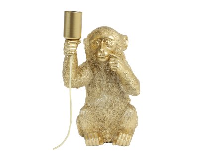 Stolová lampa 20x19,5x34 cm MONKEY zlatá