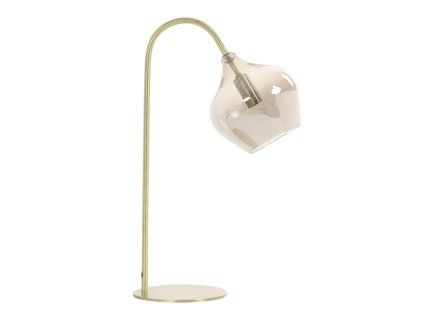 Stolová lampa E14 28x17x50,5 cm RAKEL antický bronz+dymová