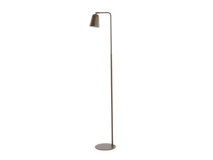 Stojaca lampa 32,5x23x147 cm SALOMO drevená potlač tmavohnedá