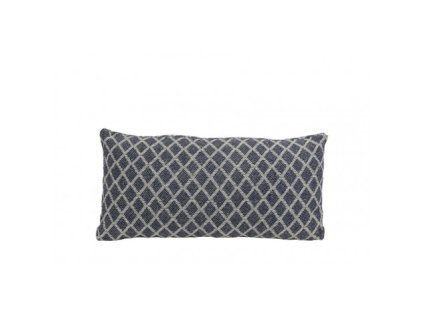 vankus 60x30cm bezovo modry kosostvorce 7325