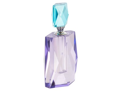 Dekoratívny predmet, fialová fľaštička na parfum Phine