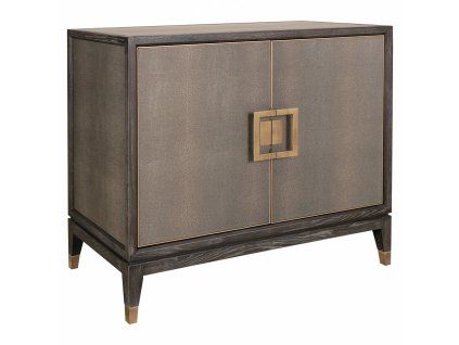 Príborník Bloomville mosadzný shagreen