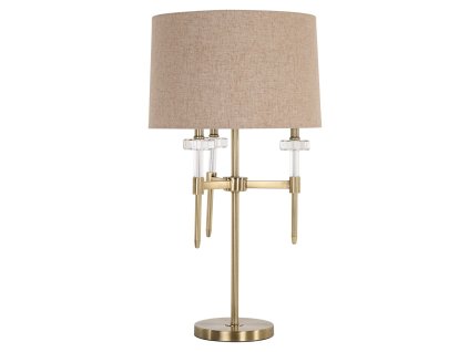 Stolová lampa Josie, brúsená zlatá