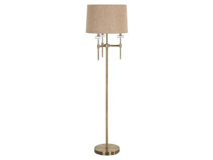 Stojacia lampa Josie, brúsená zlatá