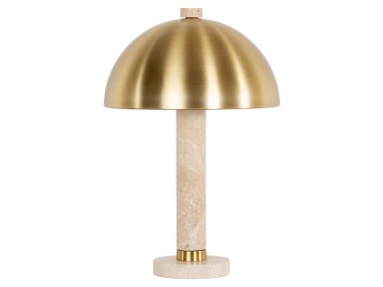 Stolová lampa Jara, brúsená zlatá