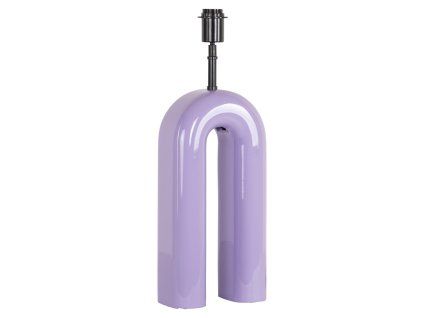 Stolová lampa Elvine fialová